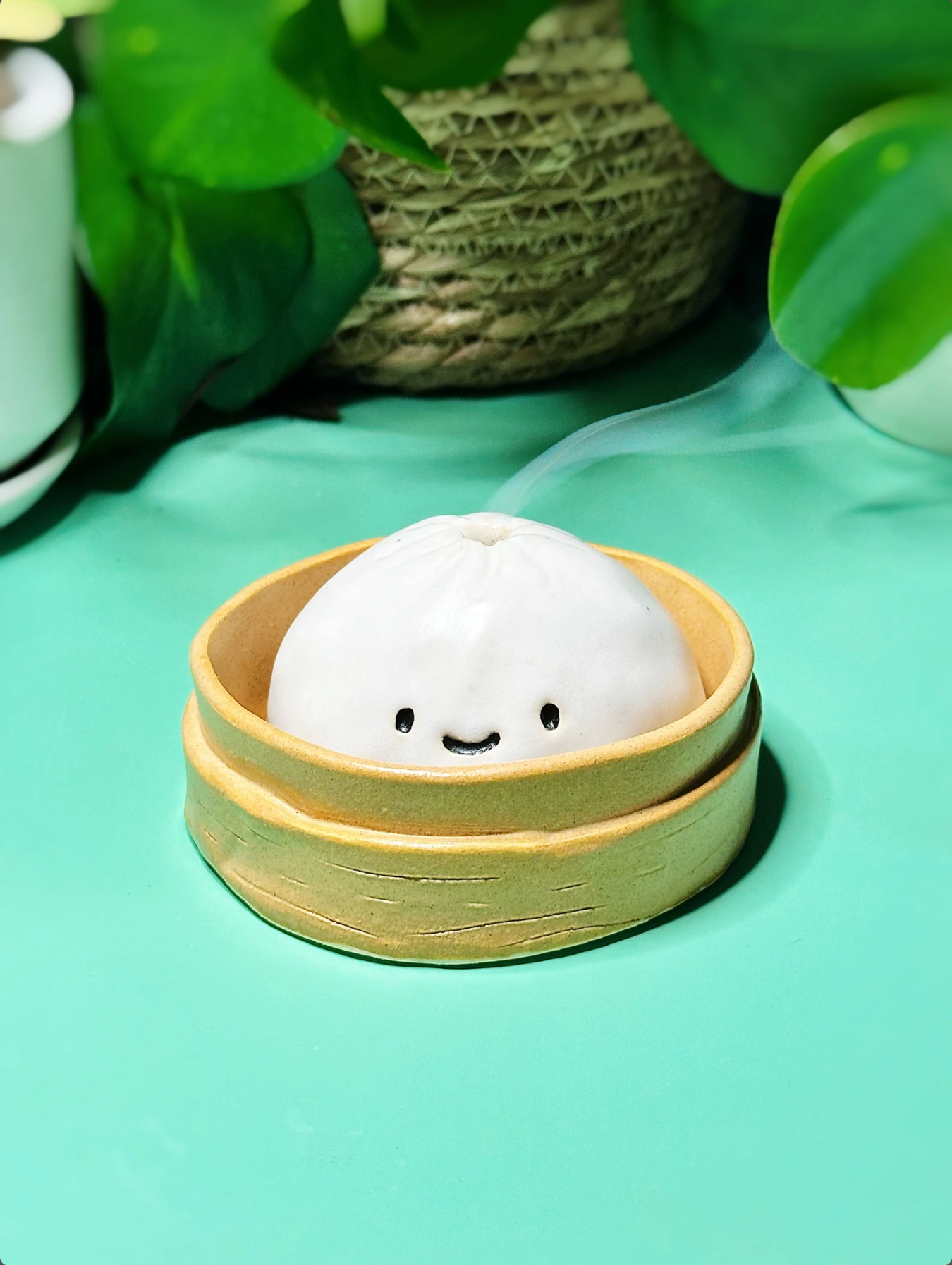 PREORDER Steamed bun incense holder